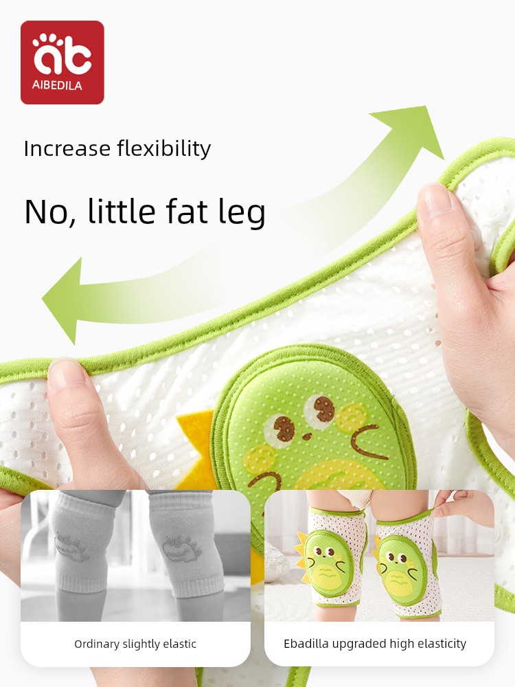 Baby Knee Pads for Crawling, Baby Knee Protectors, Children's Crawling Anti-Fall Elbow Pads, Summer Thin Breathable Style — 2