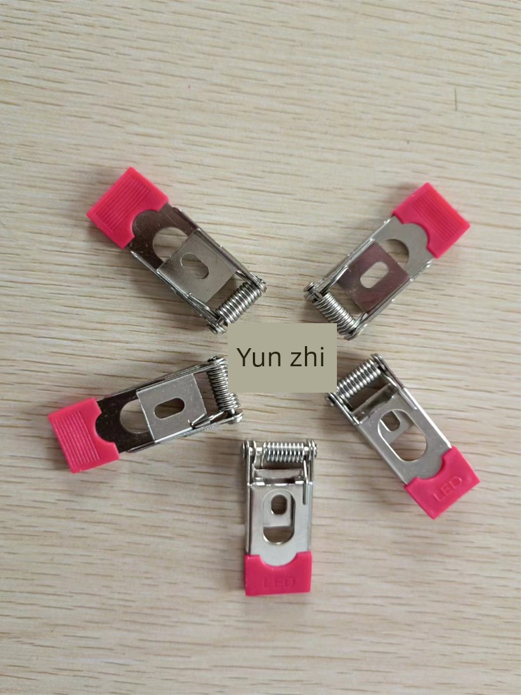 Lamp Spring Clip Ceiling Light Clip Panel Light Clip Side-Mounted Lighting Accessories Downlight Hole Light Clip
