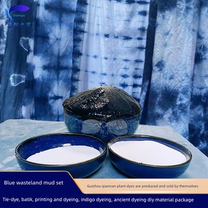 Indigo Mud Indigo Paste Plant Dye Tie-Dye Wax Dye Paste Dye Plant Dye DIY Material Kit Quick Cold Dye No Boiling Require