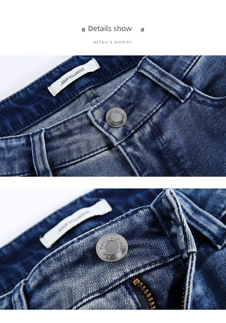 jeanswest  winter Thick style Micro bullet Tight fitting Jeans