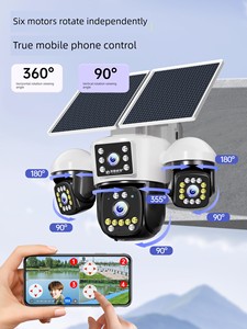 Solar Energy No Dead Angle Outdoor HD Night Vision Monitor