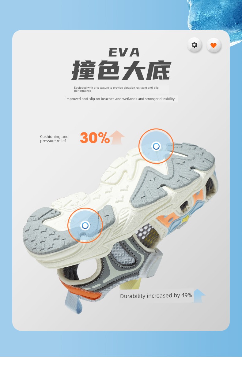 Bumblebee Functional Velcro Breathable Soft Bottom Children's Shoes — 6