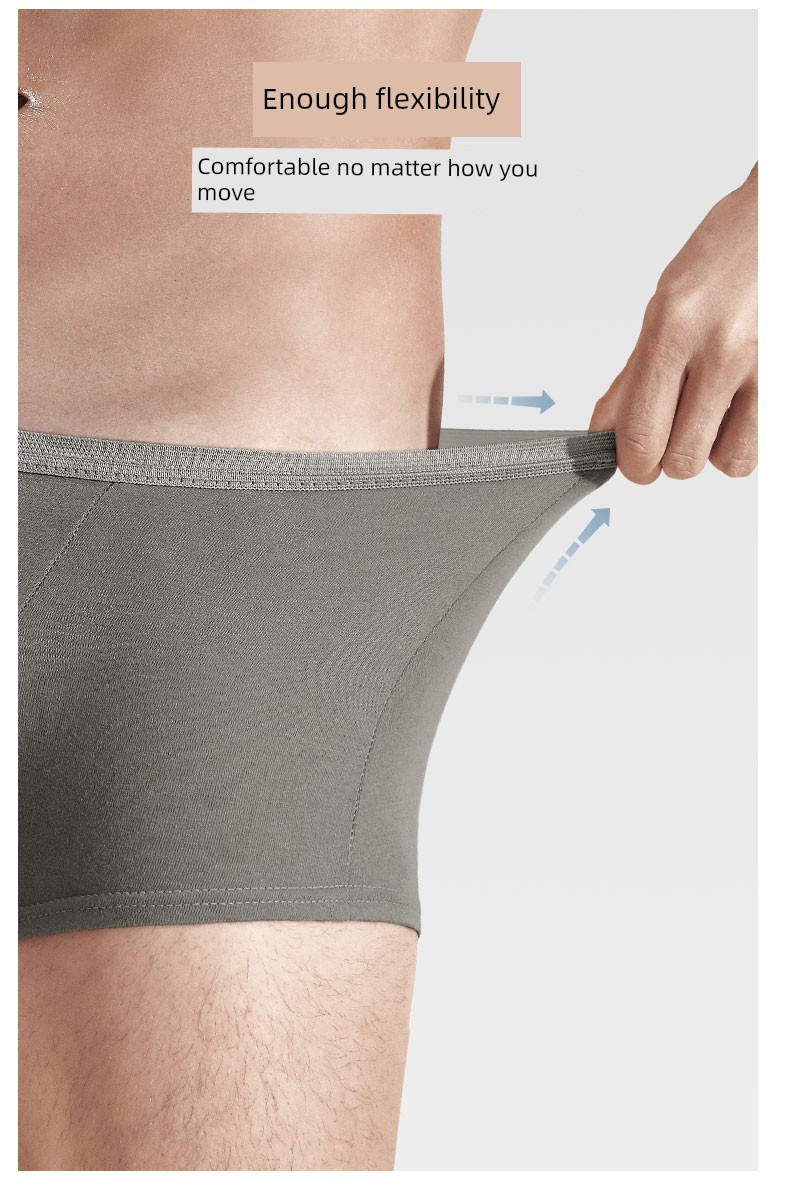 Qianxi Disposable Underwear Men Boxer Pure Cotton Sterilization Shorts Travel Disposable Daily Disposable — 16