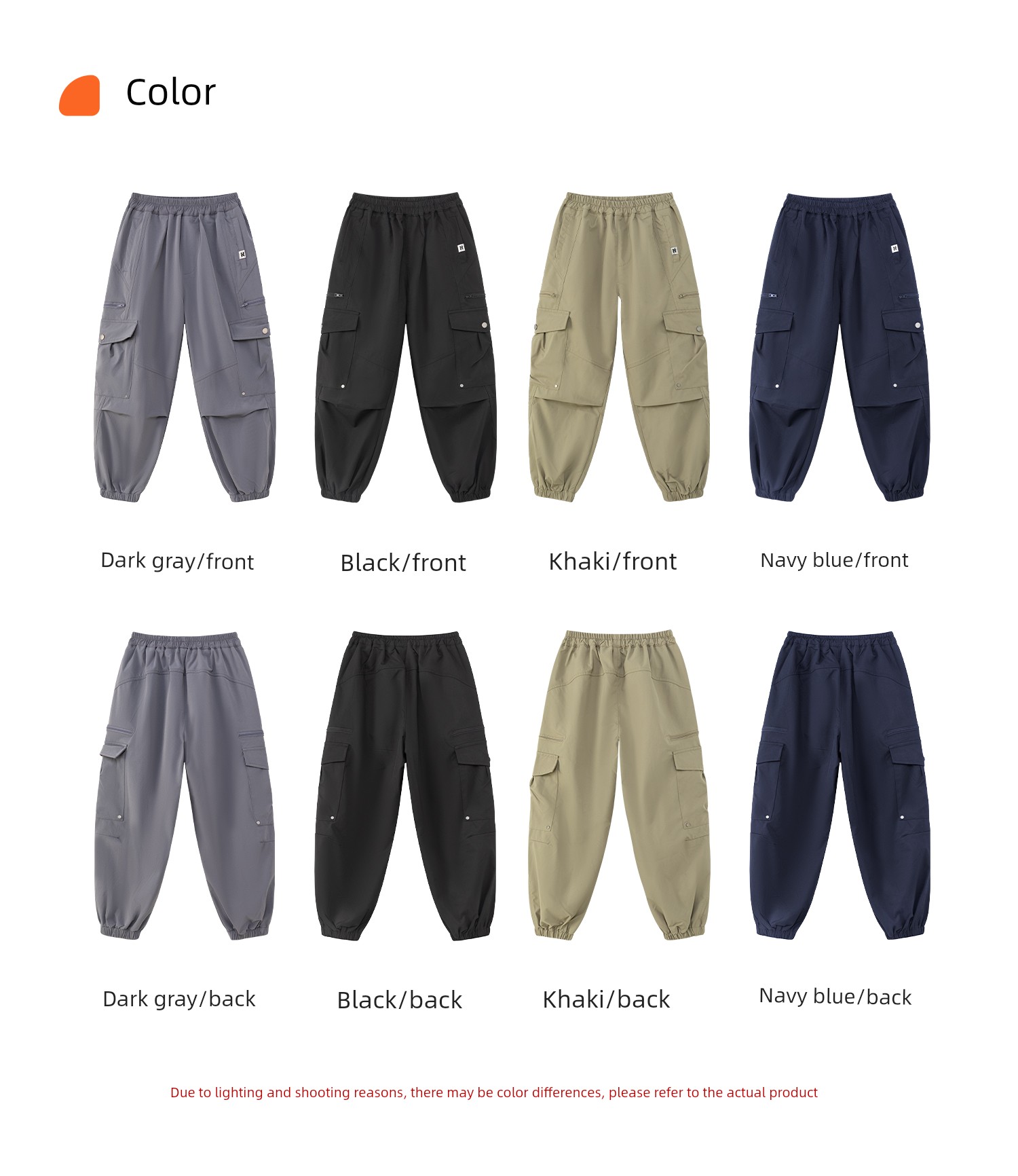 Zuoxi Children's Clothing Boys' Pants Children's Cargo Pants Autumn and Winter 2026 New Style for Older Children Fleece-Lined Outdoor Pants Long Pants — 37