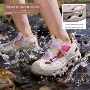 Xiaomi Children's Sandals, Closed-Toe Kids' Shoes, Summer Soft-Soled Breathable Outdoor Beach and Water Shoes for Boys a