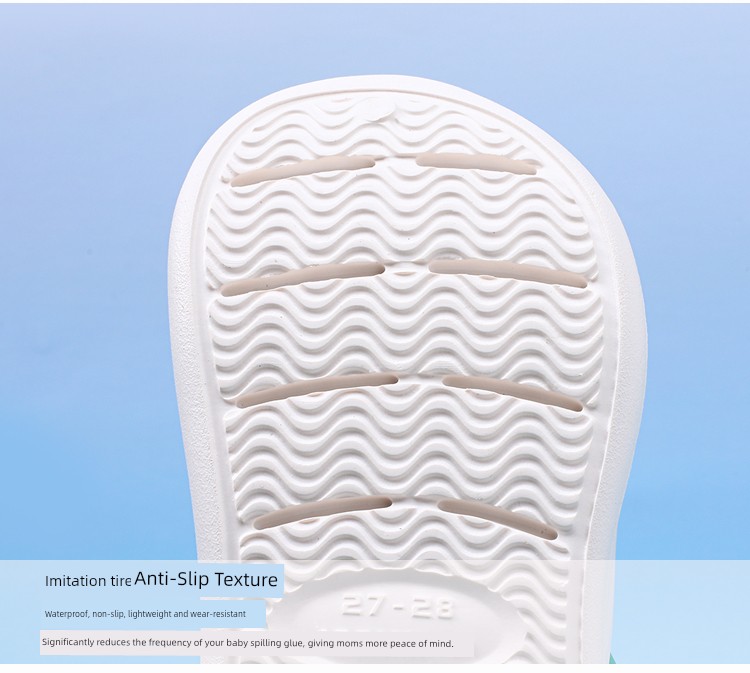 Bumblebee Children's Slippers Boys' Clogs New Summer Non-Slip Sandals Boys' Big Kids Beach Sandals Kids' Slippers — 9