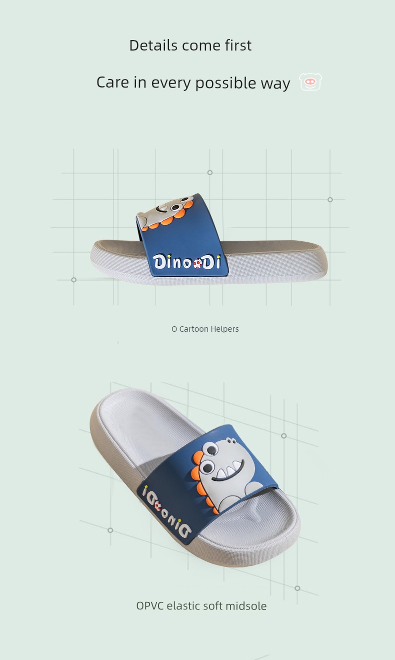 Summer Bath Girls Parent-Child Home Kids Slippers — 17
