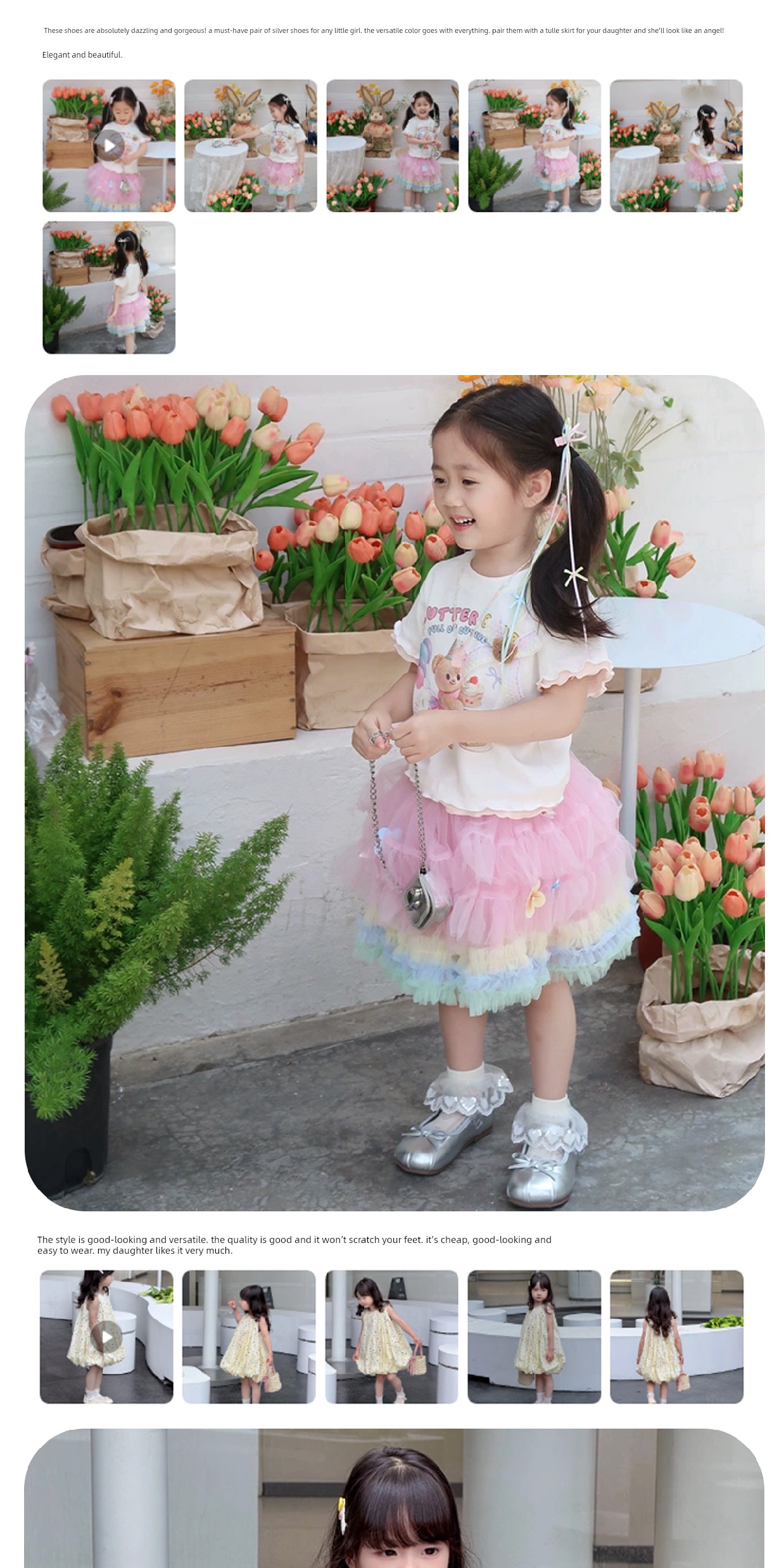 Children's Shoes, Girls' Silver Leather Shoes, 2026 Spring and Autumn New Style, Bow-Knot Princess Shoes, Baby Girl's Single Shoes — 6