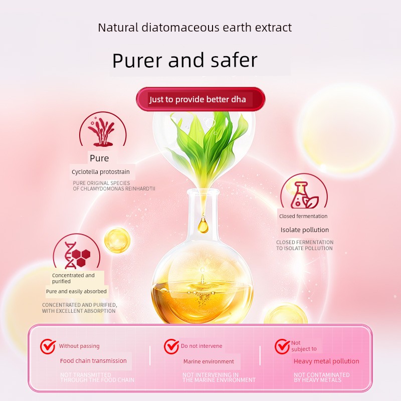 Australian Dha Algae Oil and Flaxseed Oil Soft Capsules for Pregnant Women, Suitable for the Entire Pregnancy and Lactation Period, Official Flagship Store — 3
