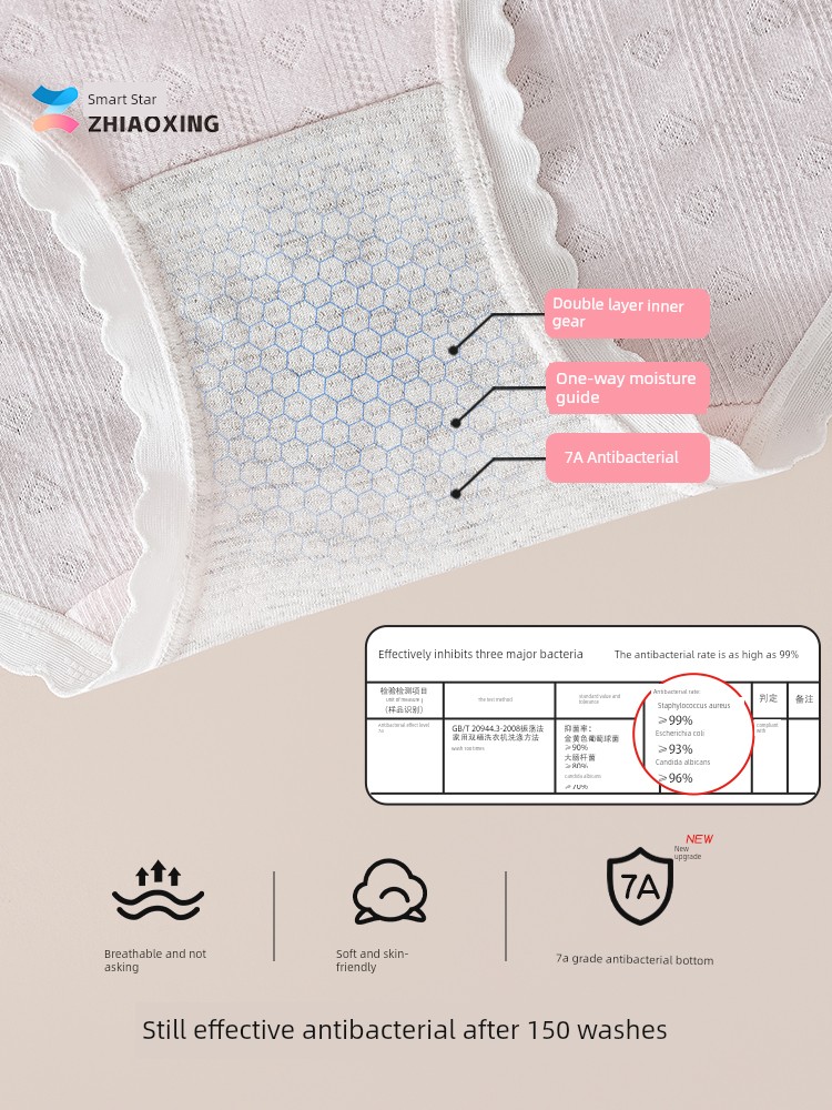 Girl Underwear Children's Development Period 10-14 Years Old Young Adult Primary School Junior High School Students Pure Cotton Summer Kids Briefs — 3