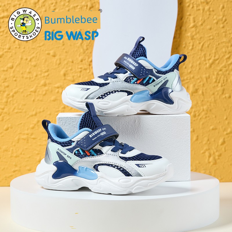 Bumblebee Autumn Boys Non Slip Running Children's Shoes — 8