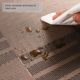 4-piece Japanese dining cloth Western place mat Nordic dining table mat Thermal insulation mat Anti-scalding pot mat Bowl mat Coaster Home PVC