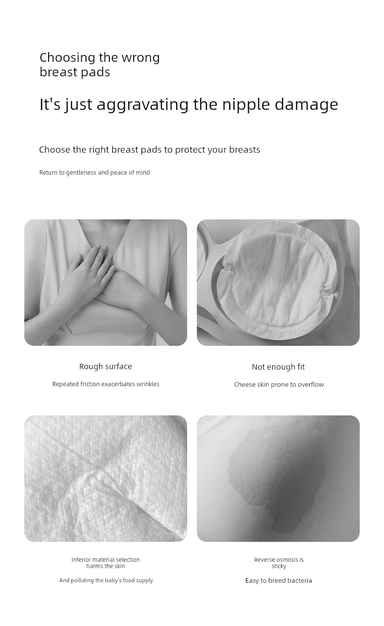 October Crystalline Ultra-Thin Milk Leakage 30 Pieces Anti-Overflow Breast Pad — 2