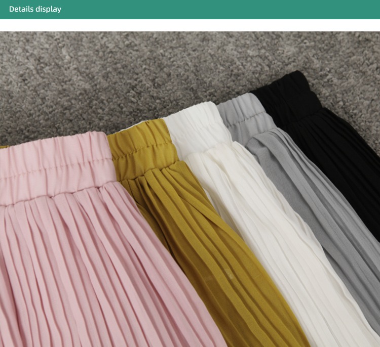 Chiffon Fat mm Big size Pleat Light proof UltraShort  Culotte