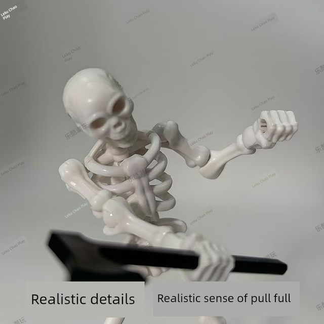 DUMMY13骷髅兵骨节人创意手办摆件关节可动假人解压拼装积木玩具