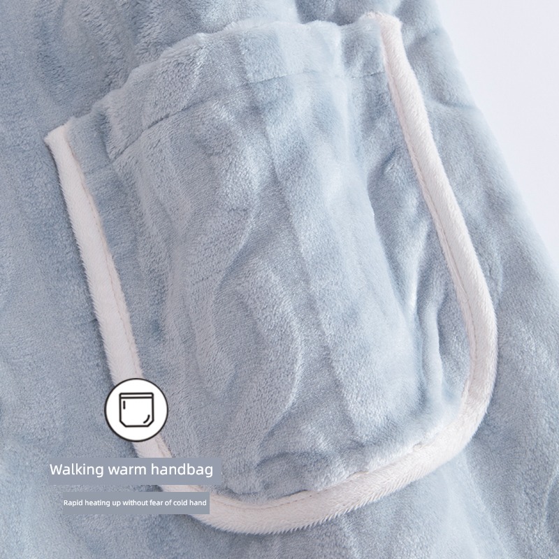 thickening Flannel man winter teenagers pajamas