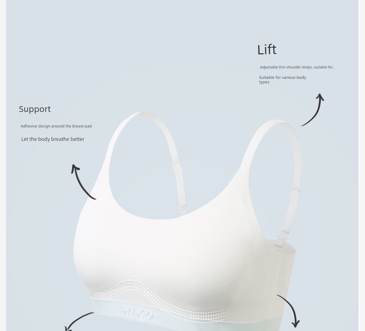 [All Girls' Wardrobe Live Broadcast Room] Coco Smart Junior High School Girls' Underwear Stage Two Bra — 21