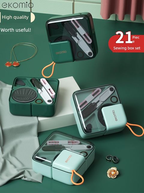 Sewing box for home practical high-end high-quality sewing bag set for dormitory students portable sewing multi-function storage