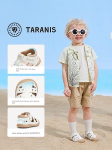 Tyrannis Summer Non-Slip Sandals Barefoot Shoes for Girls, Infants, Breathable Boys' Baby Shoes, Baby Pre-Walking Shoes