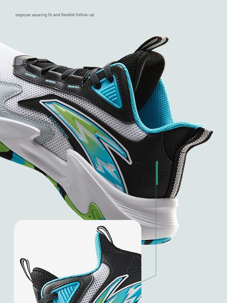 Trial | Anta Kids Boys' New Autumn Model Professional Practical Youth Training Basketball Shoes Sports Shoes — 8