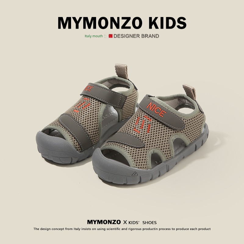 [Clearance Collection] 2026 Summer New Baby Sandals with Closed Toe, Anti-Kick Soft Sole, Toddler Shoes, Water Shoes — 2