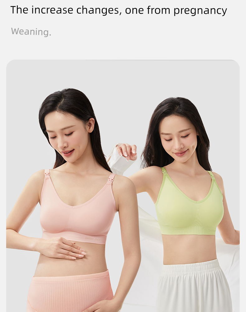 October Crystalline Nursing Postpartum Spring and Autumn Bra Pregnant Women — 6