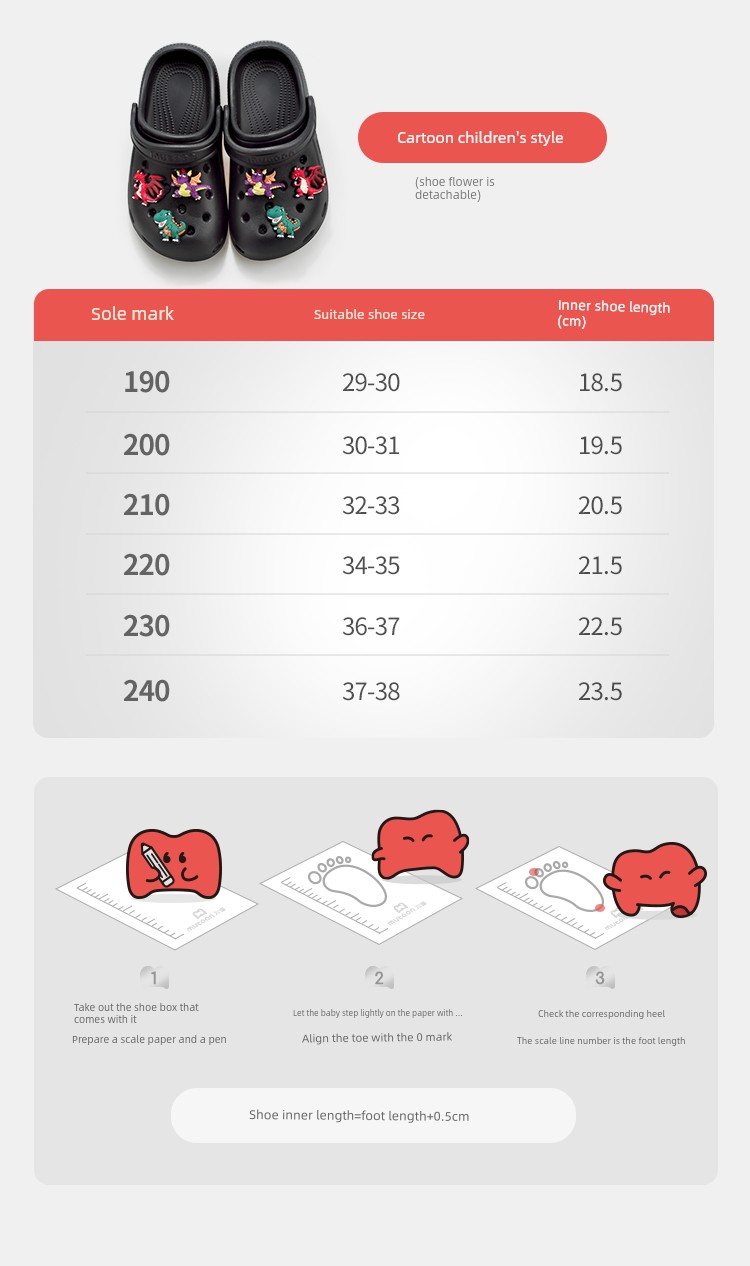 Children's Slippers for Indoor Use, New Summer Style for Boys, Clogs for Kids, Outdoor Sandals for Girls, Beach Shoes — 14