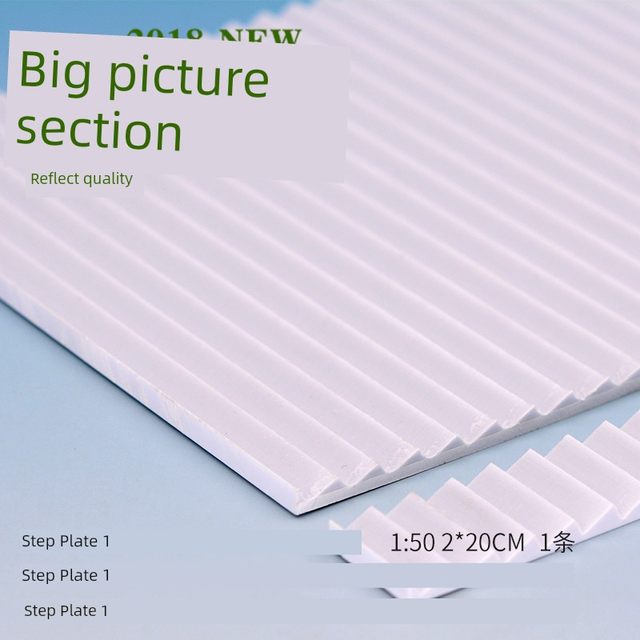 DIY sand table model staircase handmade building materials stairs sloping board plastic remodeling board room tiles