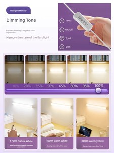 Bull USB Led Adsorption Bedroom Cabinet Table Lamp