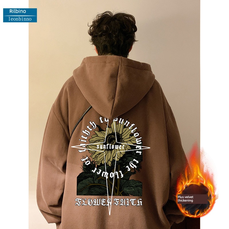 Pounds winter Retro over size Hooded Sweater