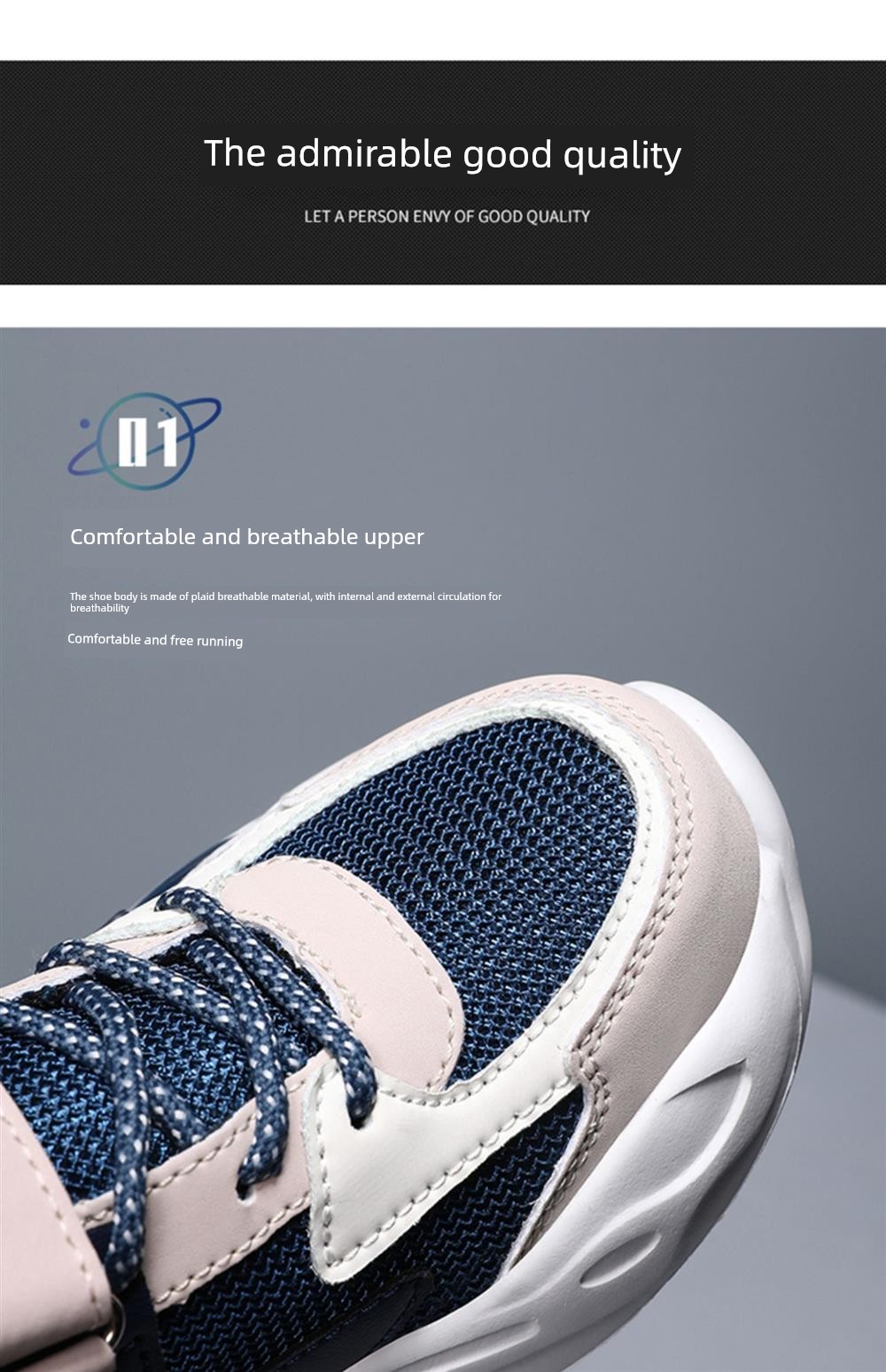 Boys' Shoes 2026 New Autumn and Winter Breathable Children's Sports Shoes for Older Kids and Students, Non-Slip Casual Running Shoes — 16
