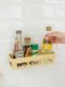 Bathroom storage rack Toilet toilet Toilet washbasin towel storage without punching wall-mounted bathing wall bathroom
