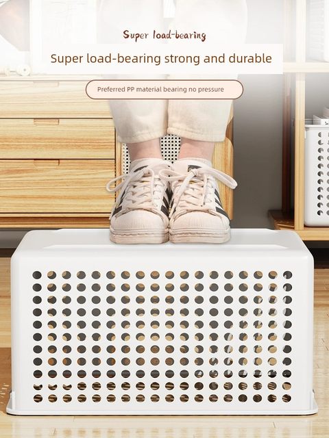 Plastic storage basket Snacks Grocery toys Organizing box Household clothing storage basket Kitchen cabinet storage box basket