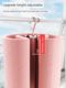 Bed sheets and quilt cover artifact aluminum alloy windproof clothes rack balcony household spiral quilt drying special clothes rack