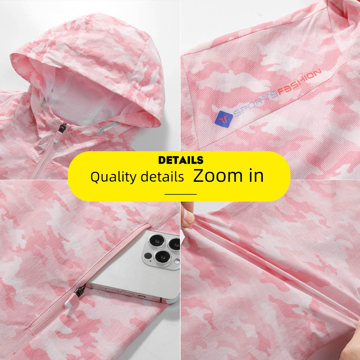 Fashion and leisure Couple motion camouflage pizex