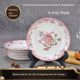 Ceramic plate set dish, home hotel Chinese ceramic tableware, rice plate, Yuxing creative microwave oven