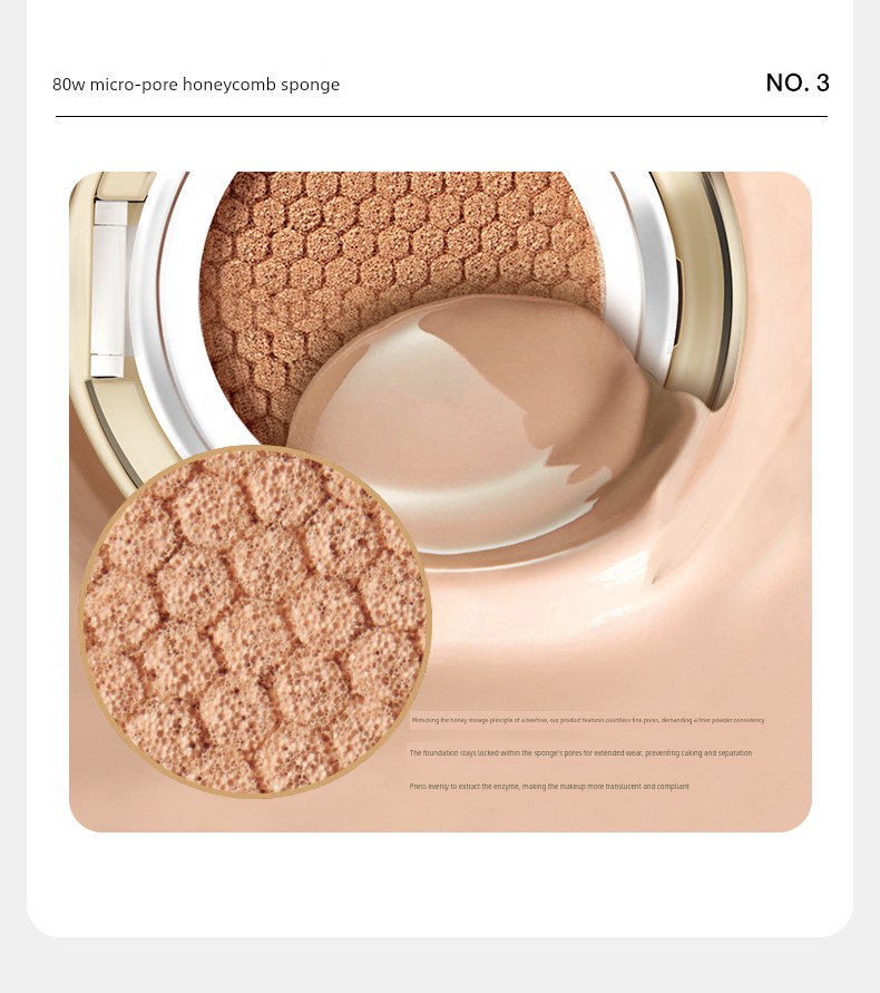 German Nenfu Folic Acid Air Cushion Bb Cream Concealer Isolation Foundation Liquid Special Skincare Product for Women Preparing for Pregnancy Cosmetics — 47