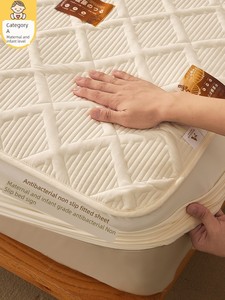 Simmons New Arrival Cotton Thickened Antibacterial Fitted Sheet One-Piece