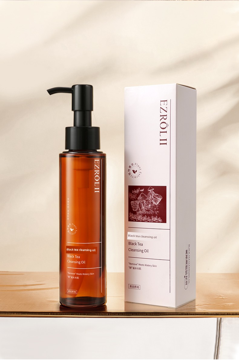【Buy 1 Get 2】Yizi Lu Black Tea Cleansing Oil Gentle Makeup Remover Official Flagship Store Genuine Product E10 — 18