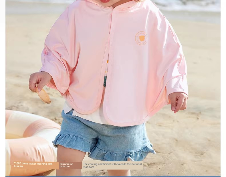 Beipisi Summer Ice Silk Shawl Children's Sun Protection Clothing — 12