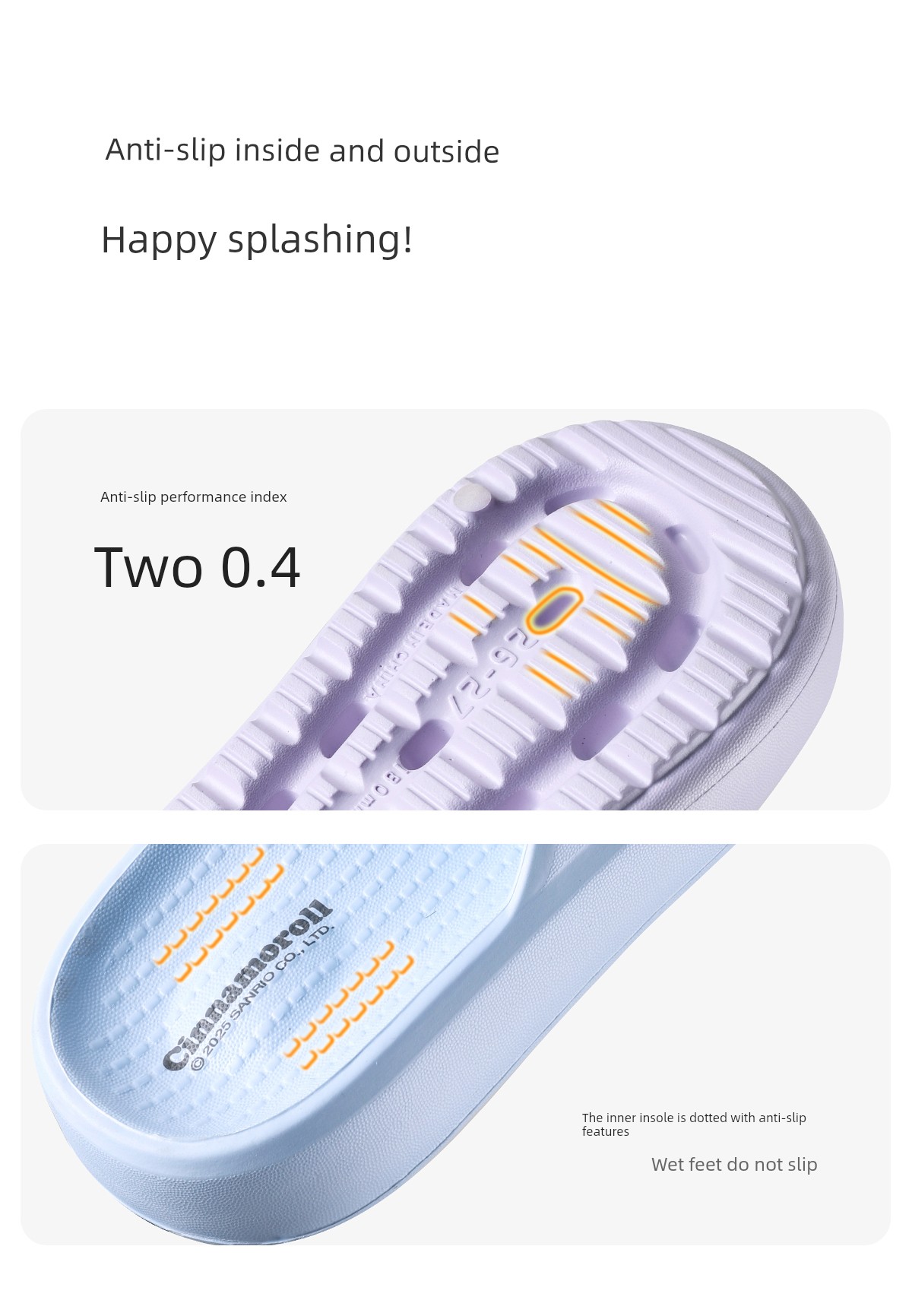 Kuromi Children's Slippers for Girls, Summer Indoor Home Bathroom Bathing 2026 New Model Parent-Child Girls' Slippers — 8