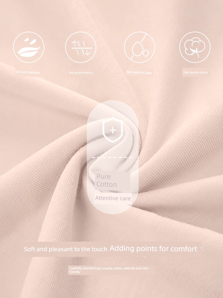 Simple Style Maternity Pajamas with Chest Pads, Pure Cotton, Thin Summer and Autumn Postpartum Nursing Sleepwear for Pregnant Women, All-Cotton for Autumn — 4