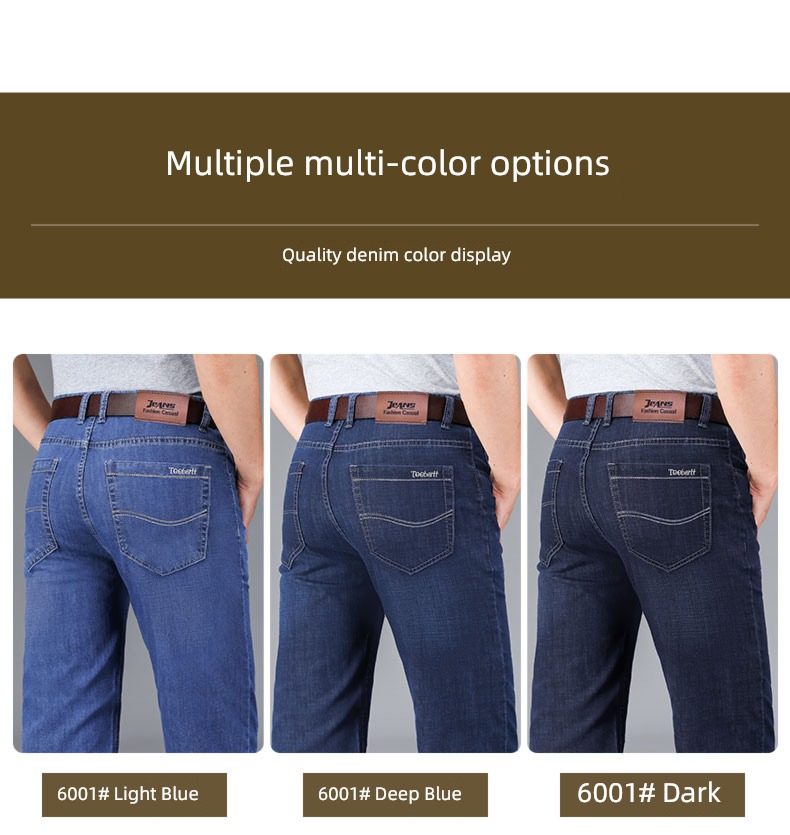 Guangzhou Autumn and winter thickening business affairs leisure time Jeans