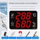 Temperature and humidity meter industrial grade high precision large screen factory warehouse with probe alarm display instrument AS106A
