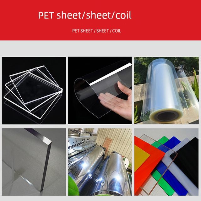 Transparent PVC plastic sheet pet coil film film A4A3 thin acrylic pc endurance plate hard frosted plate