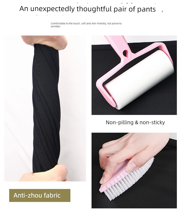 Maternity Pants for Autumn, Black Straight-Leg Pants for Outdoor Wear, 2026 New Style, Low-Waist, Non-Tight on the Belly, Summer Wide-Leg Pants, Autumn — 14