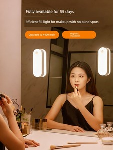 Led Rechargeable Lighting Dressing Table Fill Light Mirror Headlight