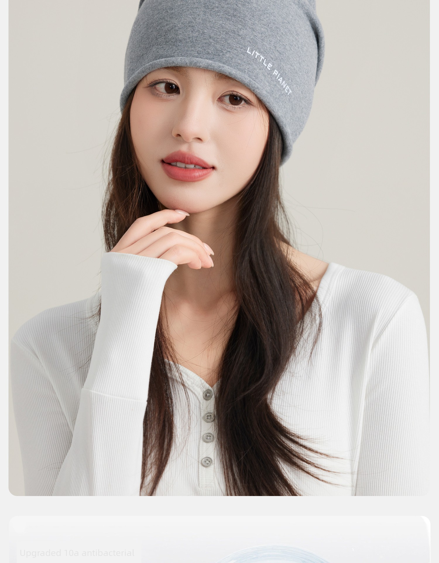 Postpartum Cotton Hat for Spring and Autumn, 10A Antibacterial Maternity Hat, Moisture-Wicking, Breathable, Head Protection, Large Head Circumference, — 7