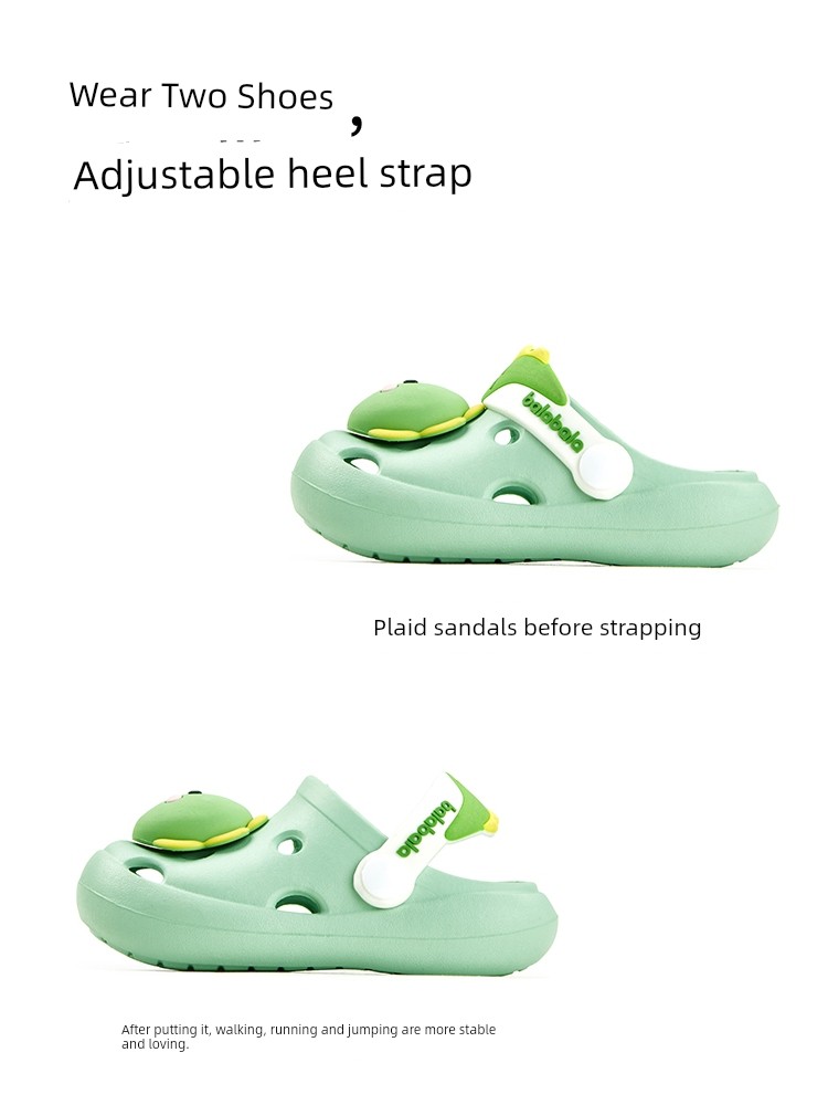 Balabala Summer Soft Bottom Bath Kids Slippers — 3