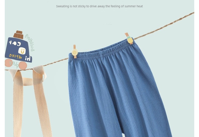 Children's Anti-Mosquito Pants Summer Pure Cotton Pants Baby Thin Casual Pants Men and Women Baby Summer Wear Ankle Banded Pants Bloomers — 10